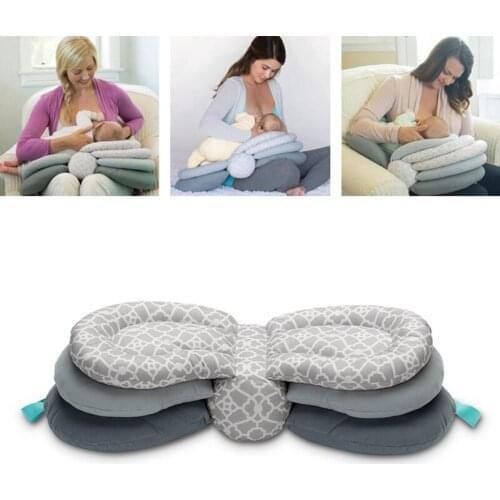 Nursing Pillow Newborn Baby Breastfeeding Head Protection Adjustable Mother Feeding Cradle Boppy Pillows for Baby Mother B0675