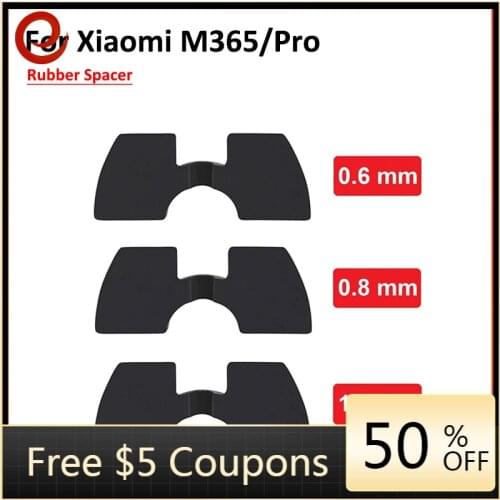 Rubber Damping Cushions Spacer Vibration Damper Accessories Pack Pole Front Fork Vibration for Xiaomi M365