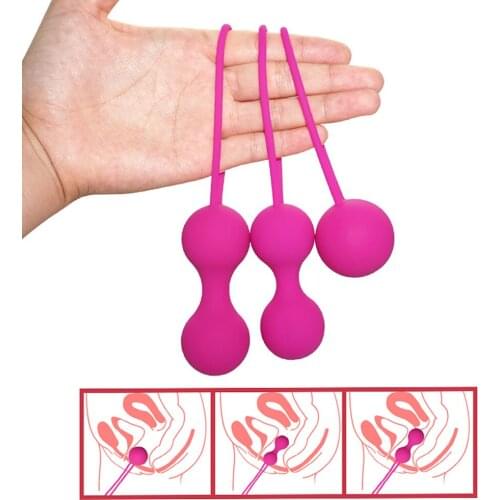Silicone Vagina Ball Vibrator Tightening Sex Toy For Women Exerciser Vibrator Sex Product Vagina Adult Toy For Female Sex Shop