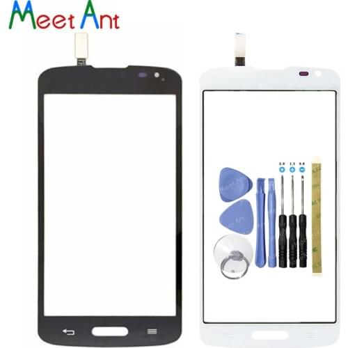 Replacement high Quality 4.5" For LG F70 D315 Touch Screen Digitizer Sensor Outer Glass Lens Panel Black White+Tracking Code