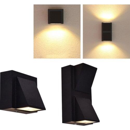 LED modern minimalist creative outdoor waterproof and waterproof led wall lamp garden gate lamp terrace balcony garden wall lamp