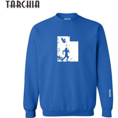 TARCHIA 2021 Printed Run Oversized Sweatshirt Men Hoodies Fashion Mens Clothes Hip Hop Fitness Pullover Tracksuits Autumn Tops