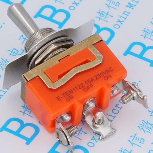 E - TEN1122 toggle switch 3 feet shook his head rocker switch power supply