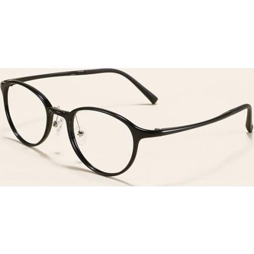 Width-135 Ultra-light Tungsten Carbon Steel Glasses Frame For Men Women Eyewear Small Round Frame Optical Myopia Reading Glasses