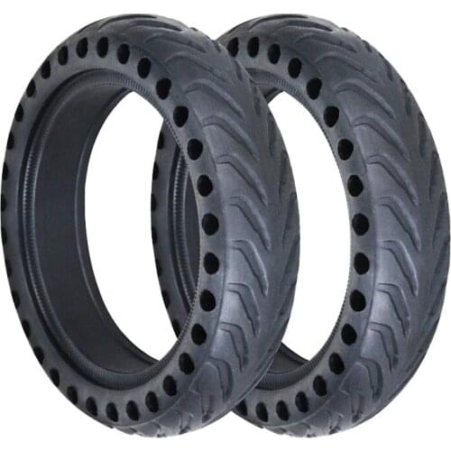 2Pcs Upgraded Hollow Wheel Solid Honeycomb For Xiaomi Mijia M365 Electric Scooter