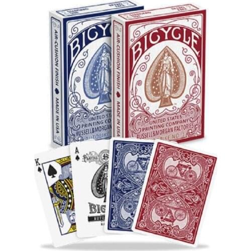 Bicycle AUTOBIKE No.1 Playing Cards Blue/Red Retro Deck USPCC Collectible Poker Magic Card Games Magic Tricks Props for Magician