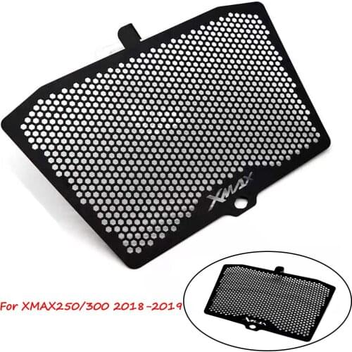 Motorcycle Radiator Guard Protector Grille Grill Cover Water Tank Protection For Yamaha XMAX250 XMAX300 XMAX 250 300 2018-2019