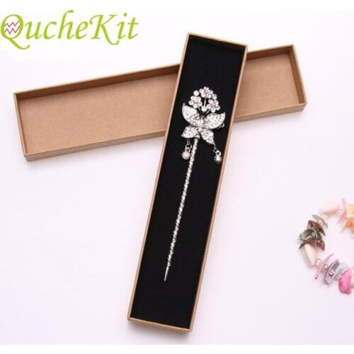 10PCS Rectangle Cardboard Jewelry Box for Necklace Jewelry Presentation Organizer Simple Gift Box With Sponge Inside