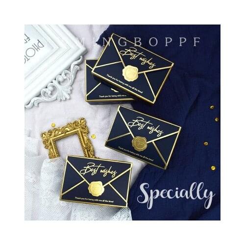 2020 Creative wedding envelope candy box Wedding Party Favor Boxes Chocolate Treat Gift Boxes for baby birthday 50pcs