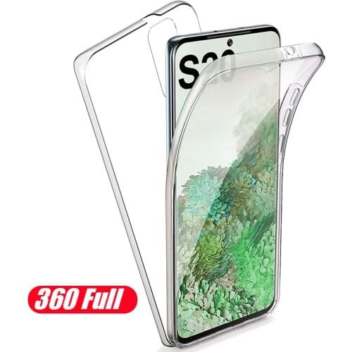 360 Full Double Cases for Samsung Galaxy A01 A11 A21S A31 A41 A51 A71 A10 A20 A20E A30 A30S A40 A50 A50S A70 Soft Silicone Cover