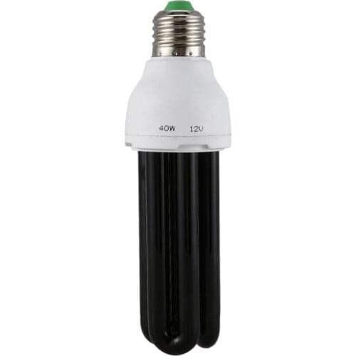 Promotion! E27 40W UV Ultraviolet Fluorescent Blacklight CFL Light Bulb Lamp 220V