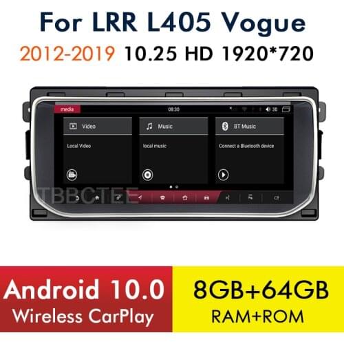 Android 10 CarPlay 8G+64G For Range Rover Vogue L405 2012~2019 Car Multimedia Player GPS Navigation Stereo WiFi