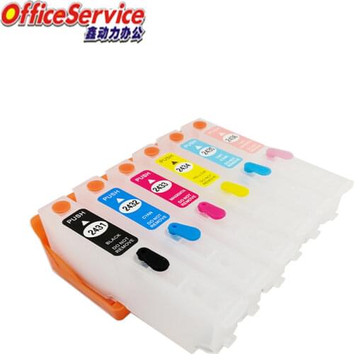 T2431 24XL Refill ink Cartridge For Epson XP-750 XP-850 XP-950 XP-860 XP-55 XP-760 XP-960 printer with chip