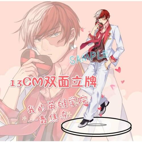 Cosmile My Hero Academia Todoroki Shout 2-sides Acrylic stand display furniture cute lovely limited cosplay cos Gift