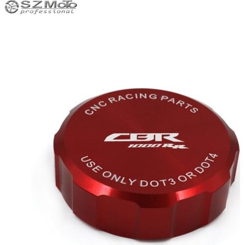 For HONDA CBR1000RR CBR 1000RR 2004-2017 Aluminum Motorcycle Accessories Front Brake Master Cylinder Fluid Reservoir Cover CNC