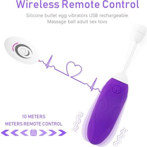 EXVOID Silicone Egg Vibrators for Women Wireless Remote Control Vibrators Sex Toy for Woman G Spot Massager Clitoris Stimulator