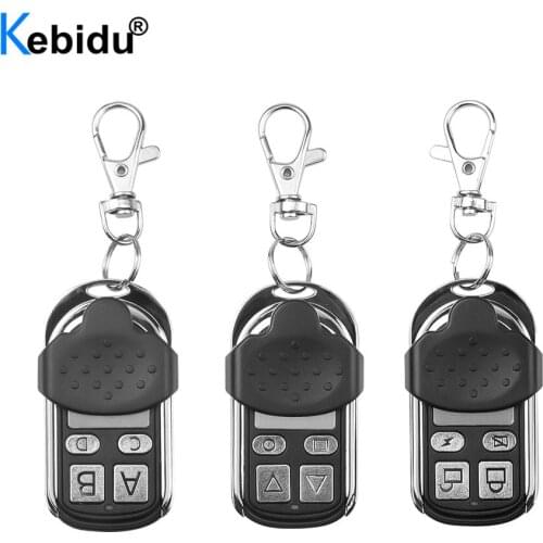 KEBIDU Garage Gate Cloning Code 433Mhz Remote Control Clone RF Transmitter Copy Duplicator For Electric Door Alarm