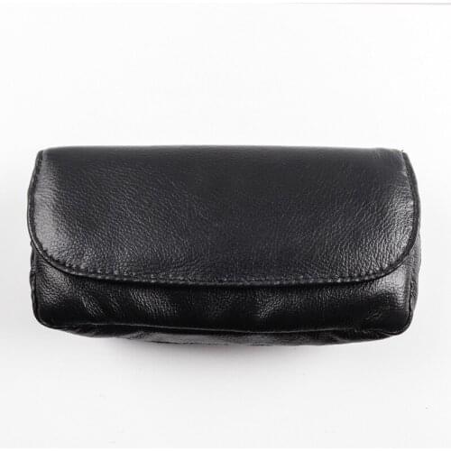 Genuine Leather Tobacco Pipe Smoking Pipe Case/Pouch Pipe Bag Mens Gadgets Tool Accessories