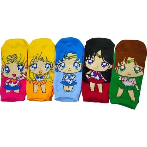 Cute Cartoon Socks Anime Cosplay Costume Props Lolita Ankle Socks New Fashion Girls Womens Cotton Socks