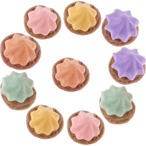 Dollhouse Miniature Food Realistic Small Cookies/Biscuits Mini Food Supply