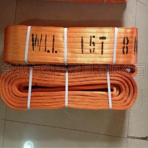 15T8M flat sling /15T8M Flat Double Buckle Sling /15T8 Flat Sling/lifting Sling Industrial Sling
