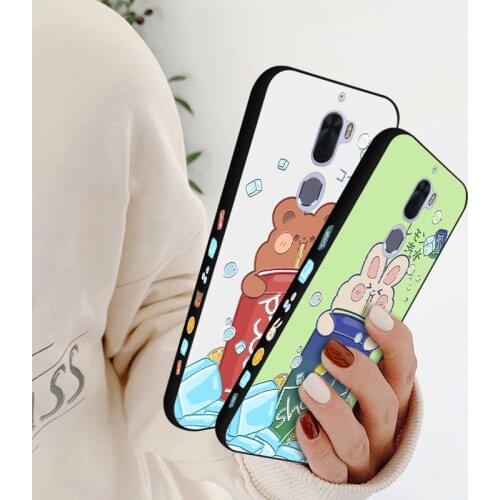 Luxury Side Pattern Case For Coolpad LeEco Cool 1 Cool1 Cool Coke Drink Back Cover For LeEco Cool 1