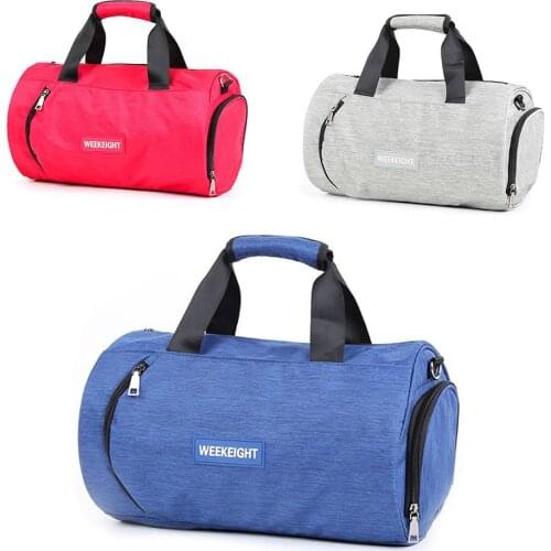 Fitness Bag Male Dry Wet Sports Bag Female Slung Large Capacity Short Travel Bag Portable Duffel Bag Swimming Bag