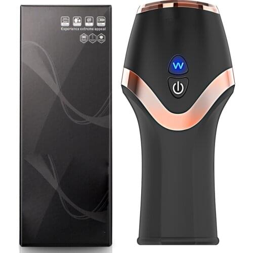 Penis Enlarger Pumps Sex Toys For Men Glans Trainer 12 Speeds Automatic Delay Ejaculation Glans Pumps Masturbation Cups For Men