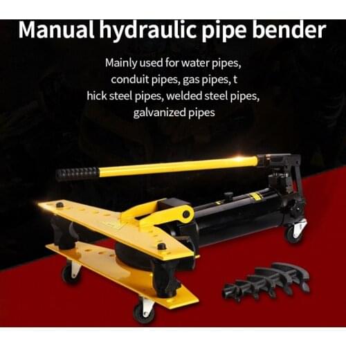 SWG-1 Integral Manual Hydraulic Pipe Bender Galvanized Pipe Iron Pipe Steel Pipe Water Pipe Hydraulic Pipe Bending Tool