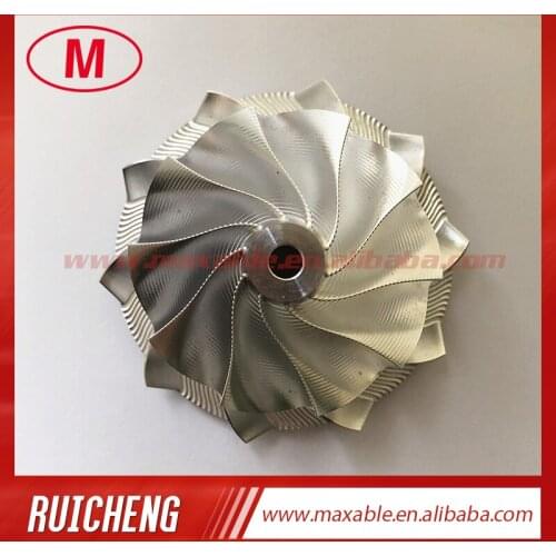GT15-25 702549-0008HF V1 50.20/65.00mm 10+0 blades high performance turbo billet/milling/aluminum 2618 compressor wheel