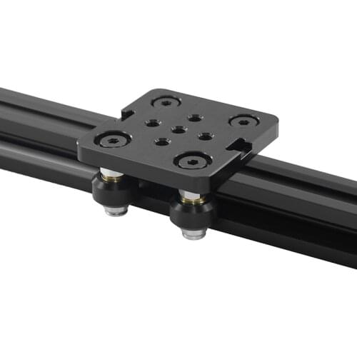 1set 3D Printer parts Openbuilds V gantry plat set special slide plate pulley for 2040 V-slot aluminum profiles wheels