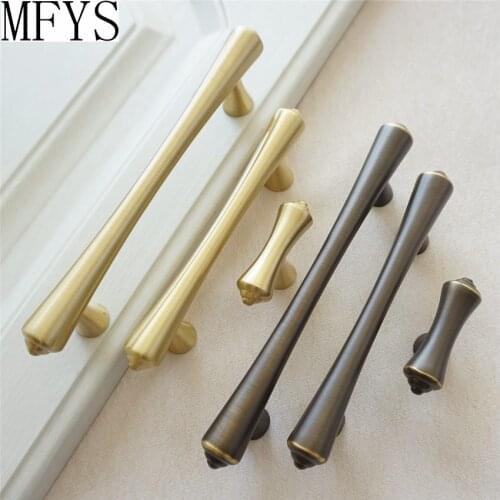 2.5'' 3.75'' 5'' Brass Brown Bronze Drawer Pulls Knobs Dresser Pulls Handles Kitchen Cabinet Handles Door Handles Knobs Pull