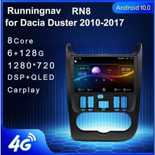 4G LTE Android 10.1 For Renault Dacia Duster 2010-2017 Car Radio Multimedia Video Player Navigation GPS