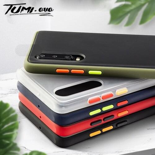 Fashion Silicone Frosted Case For Huawei P40 Pro P30 Lite Y5 Y6 Y7 Y9 Prime 2019 Honor 20 30 20i 10i Mate 20 30 Simple Cover