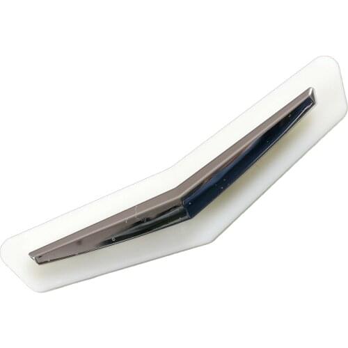 1 Pc Leather Seat Wave Crest Emblem Decor For Cadillac SRX ATS XTS XT5 CT6 Escalade Interior