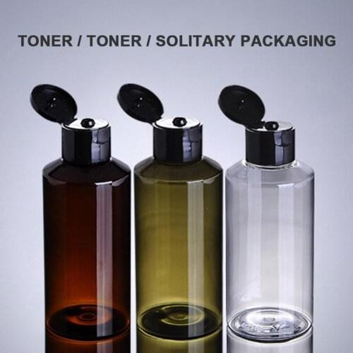 Refillable Bottles 4Pcs 150ML Makeup Water Toner Liquid Soap Shampoo Shower Gel Dispenser Bottles