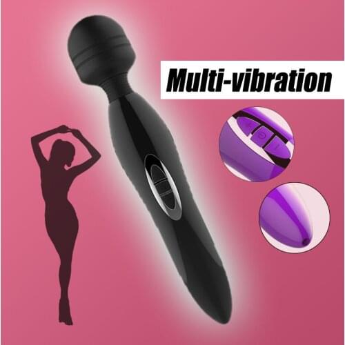 Powerful Vibrator Massager Clitoris Stimulate Big Magic Wand AV Stick Strong Masturbation Sex Toys for Women