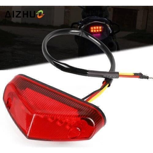 Motocross XR 400 Turn Signals Brake Tail Light Dirt Bike Universal FOR HONDA CR 80 125 R CR80R CR85R CR125R CR250R SL230 XR400