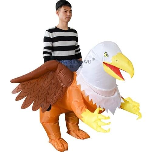 New Funny Animal Griffon Inflatable Costumes for Adult Halloween Party Suit Cosplay Carnival Performance Inflatable Costumes