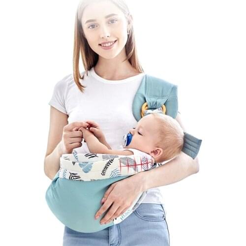 Baby Wrap Carrier Newborn Sling Dual Use Infant Nursing Cover Carrier Mesh Fabric Breastfeeding Carriers Up to 130 lbs (0-36M)79