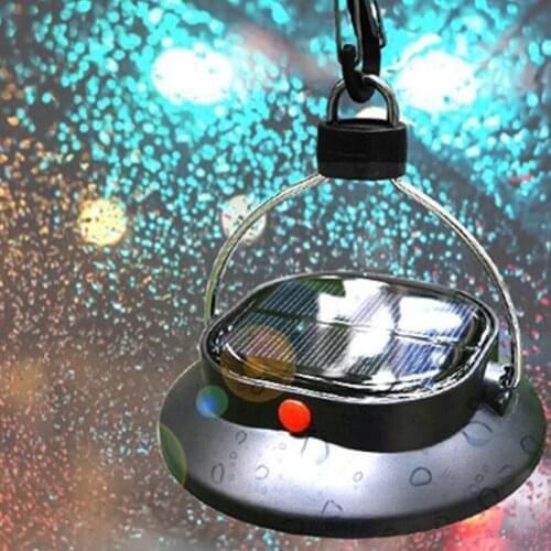 Led Solar Light Outdoor Waterproof Solar Camping Light Solar Led Spotlights Waterproof Multi-Function Camping Emergency Lighting