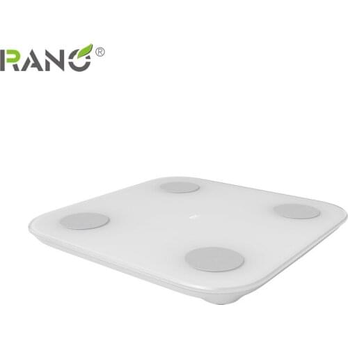 RANO Xiaomi Smart Body Fat Composition Scale 2 Bluetooth 5.0 Balance Test 13 Body Date BMI Health Weight Scale LED Display