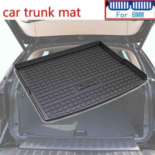Waterproof Flash Mat Car Trunk Mats cargo Liner For Bmw Series 2 3 5 7 X1 X2 X3 X4 X5 X6 X7 F48 E84 F01 F30 G30 F45 E70 E71 F26