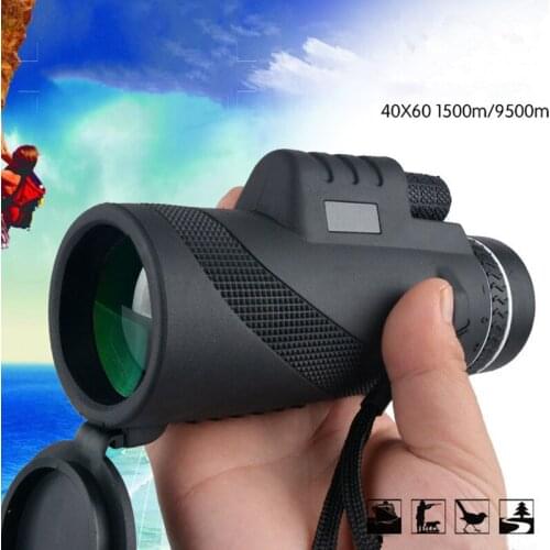 High-quality professional telescope monocular waterproof telescope 40X60 nitrogen-filled waterproof high-power telescope