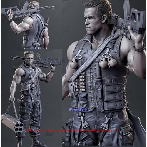 Wong Work Unpainted 1/8 Scale 1/6 1/4 3D Printing Unassembled Garage Kits GK Model Kit Figure Statue TTG-210413-12