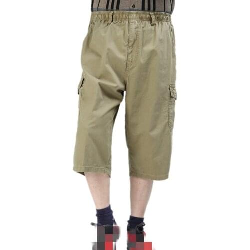 ZY1903-C1122 2020 summer new mens fashion casual big size loose calf-length pant cheap wholesale free shipping
