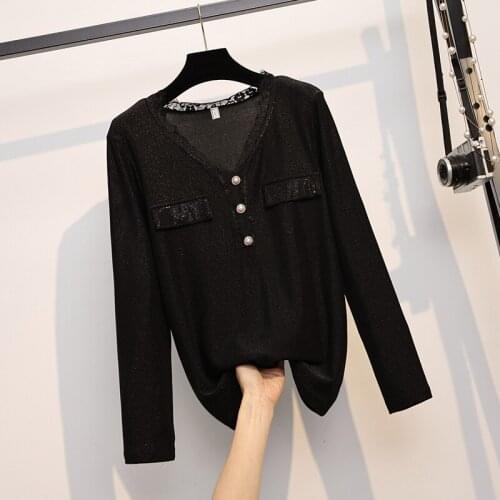 Korean College Style SPring Autumn Geometric Pattern Argyle Pullovers Loose Oversized V-Neck Knitted Sweaters Woman Jumper Mujer