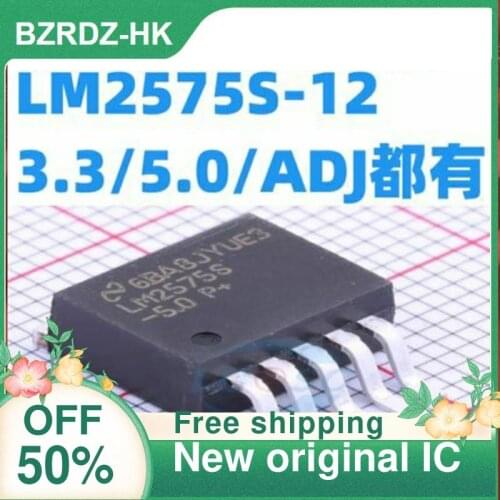 2PCS/lot LM2575S-12/3.3/5.0/ADJ LM2575SX-12/3.3/5.0/ADJ New original IC