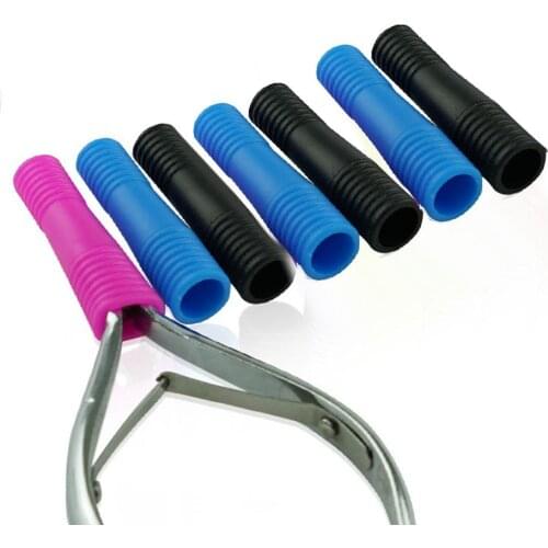 2Pcs Silicone Nipper Cover Sleeve Nail Cuticle Scissors Tweezers Cap Protective Sleeve For Nail Cuticle Nipper Manicure Tools