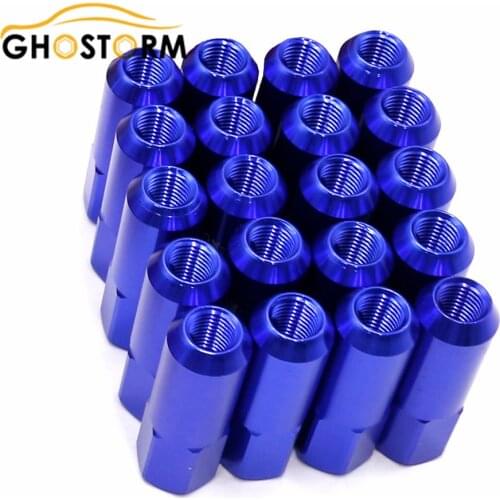60mm M12 X 1.5 Wheel Nuts New 20PCS Racing Lug Wheel Nuts Screw / Aluminum Universal Lug nut for Honda Civic Toyota